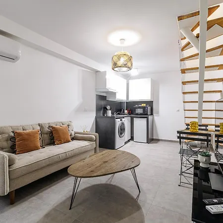 아파트 1 Bdr Duplex Downtown - Ac